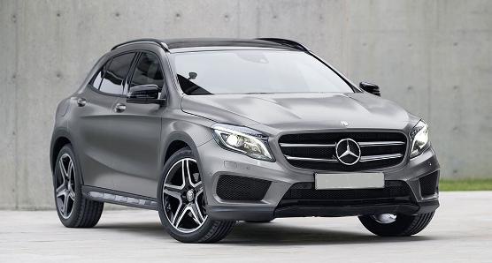 dégagement mercedes benz gla