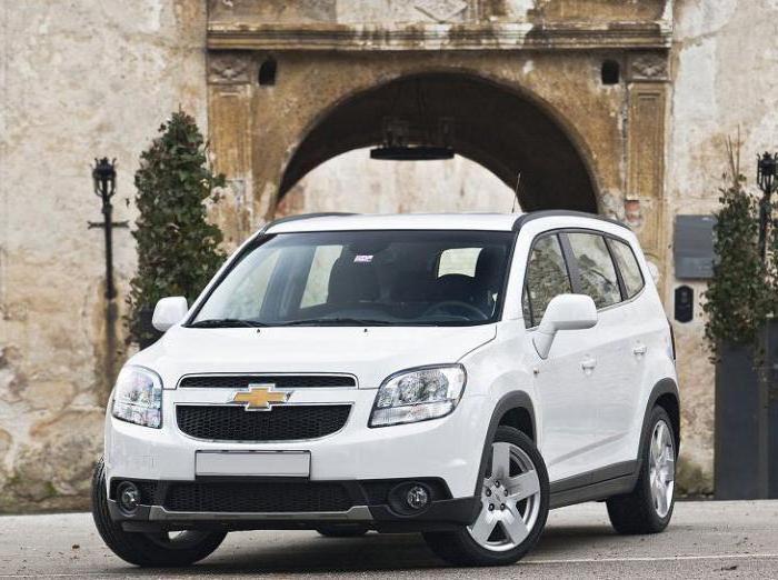 Chevrolet Orlando configuration