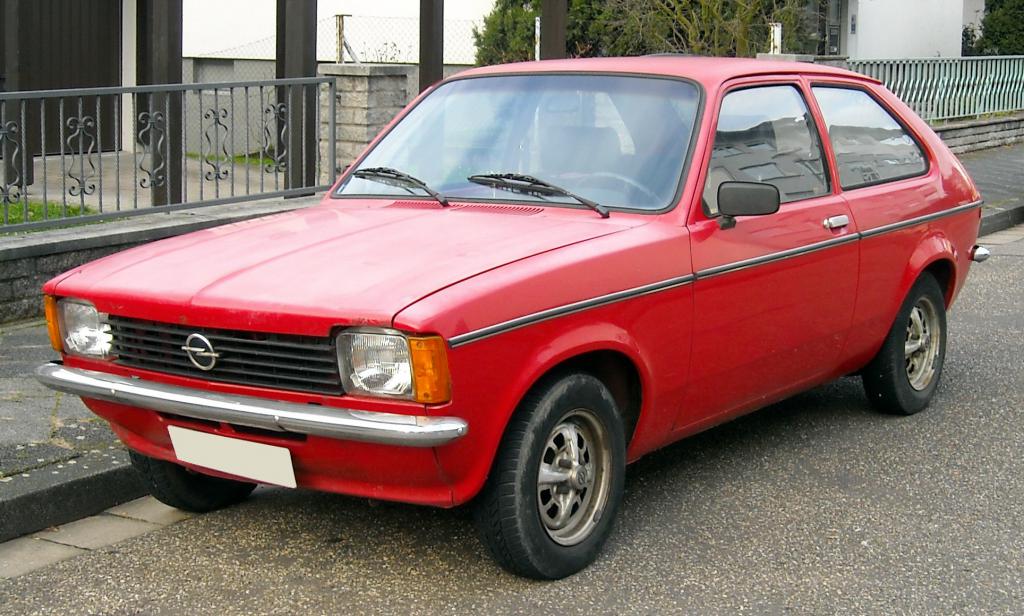 Red Opel Kadett C