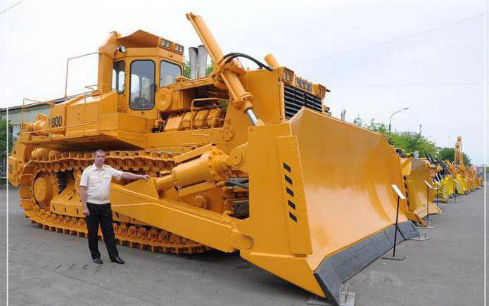 le plus grand bulldozer du monde t 800