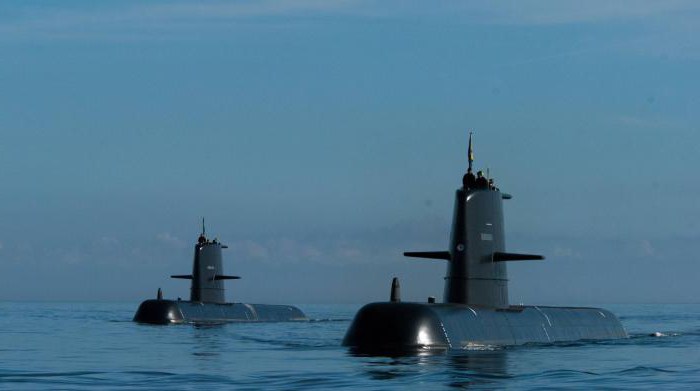 Submarines of the world 