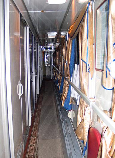 asientos en un vagón compartimento