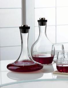 Decanters for wine