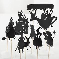 Shadow Theater with your own hands made of paper