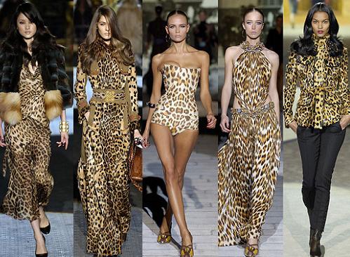 leoparda druka drēbēs