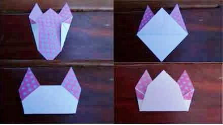origami pentru copii scheme