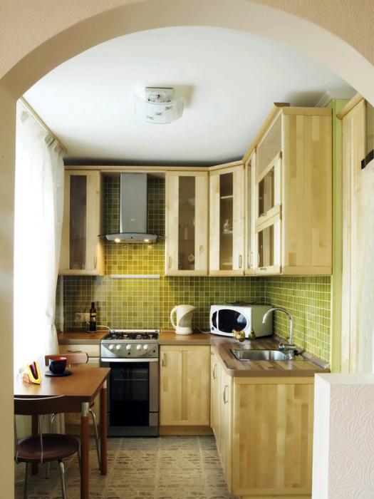 Design a small kitchen with your own hands