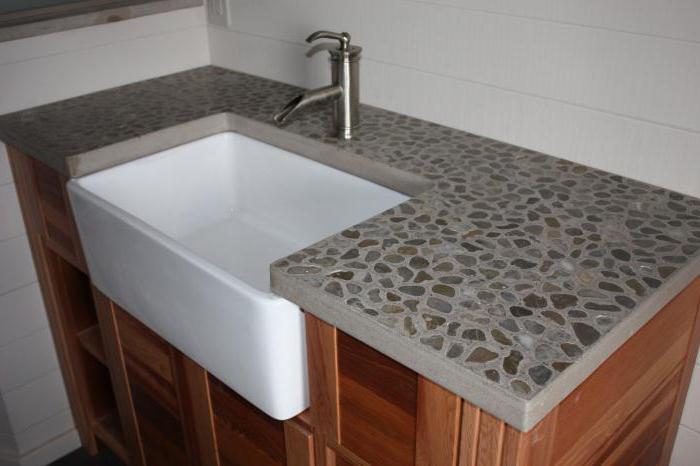 of artificial stone sink 