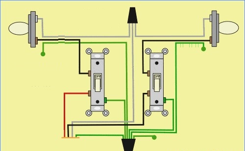 как да свържете два превключвателя