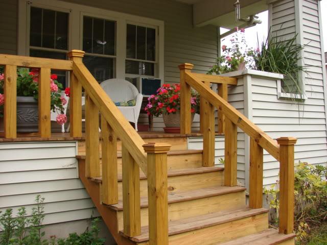 how to build a porch to the house