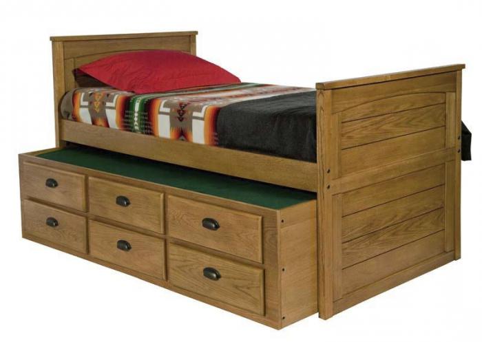 двоспальне ліжко з ящиками внизу