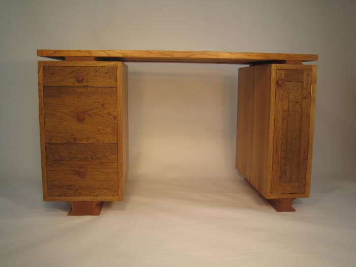 bureau en bois massif 