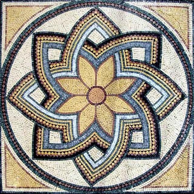 Roman mosaic tile