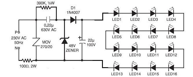 วงจรเปิดปิดไฟ LED อย่างนุ่มนวล