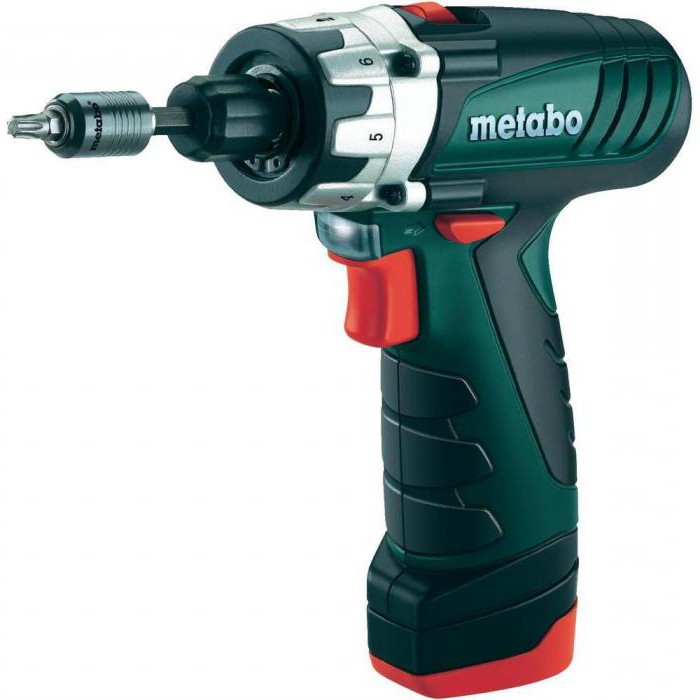 drill screwdriver rechargeable metabo 