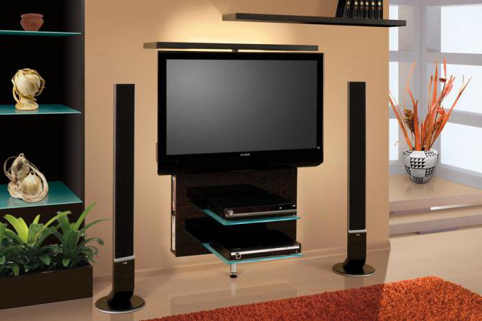 glass stand for TV