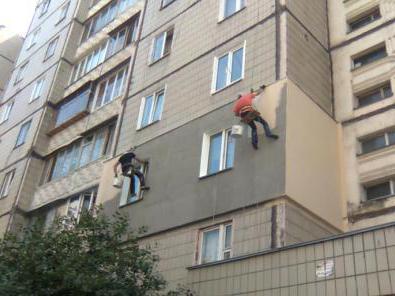 isolatie van gevels van appartementsgebouwen 