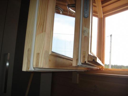 Swedish technology of warming wooden windows