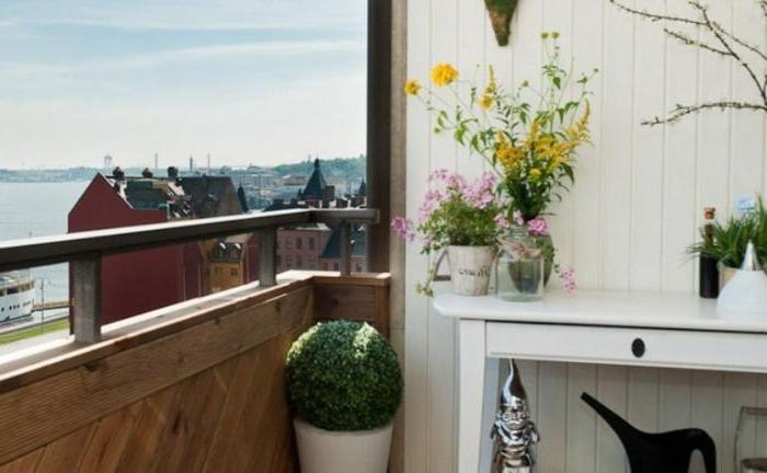 zone de balcon dans la superficie totale de l'appartement selon BTI