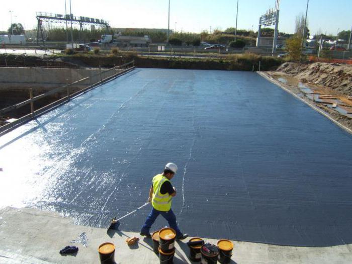 væskegjennomtrengende vanntetting for betong 