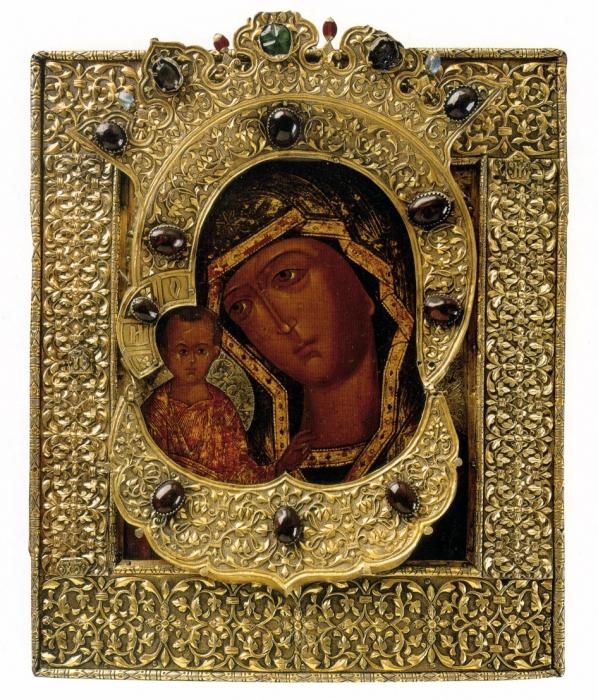 Icona Kazan Madre di Dio foto