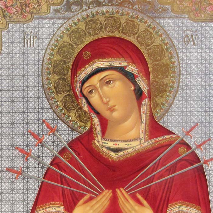 Icon of the Blessed Virgin Mary 