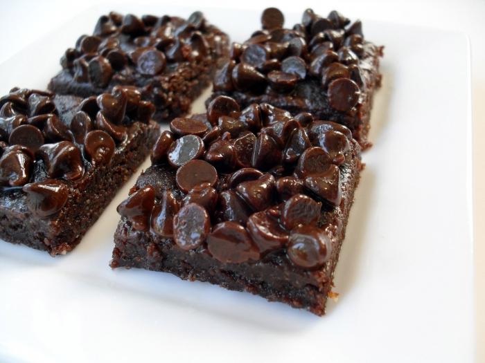 receta de brownie de chocolate con foto