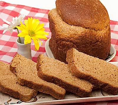 kenyér Darnitsa-tól a kenyérgépben
