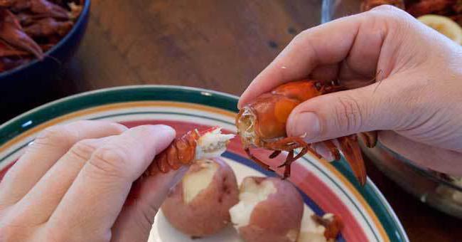 how to clean crawfish