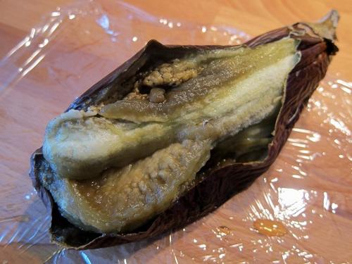 aubergines baked whole