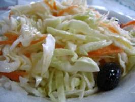 Salat Kohl Karotten Essig