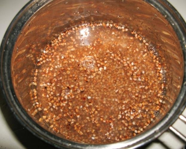 recipe for buckwheat porridge on the water