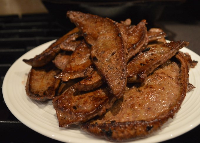 쇠고기 간을 맛있게 요리하는 방법?