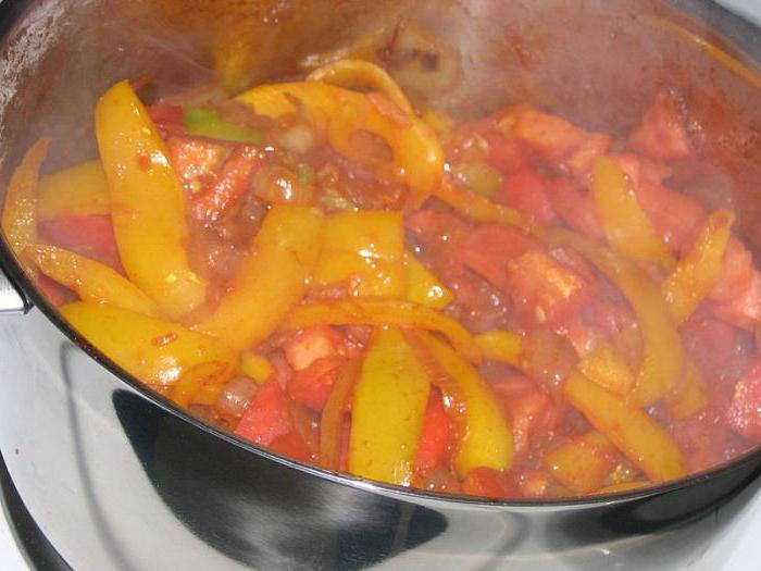 recipe lecho of carrot onion and pepper