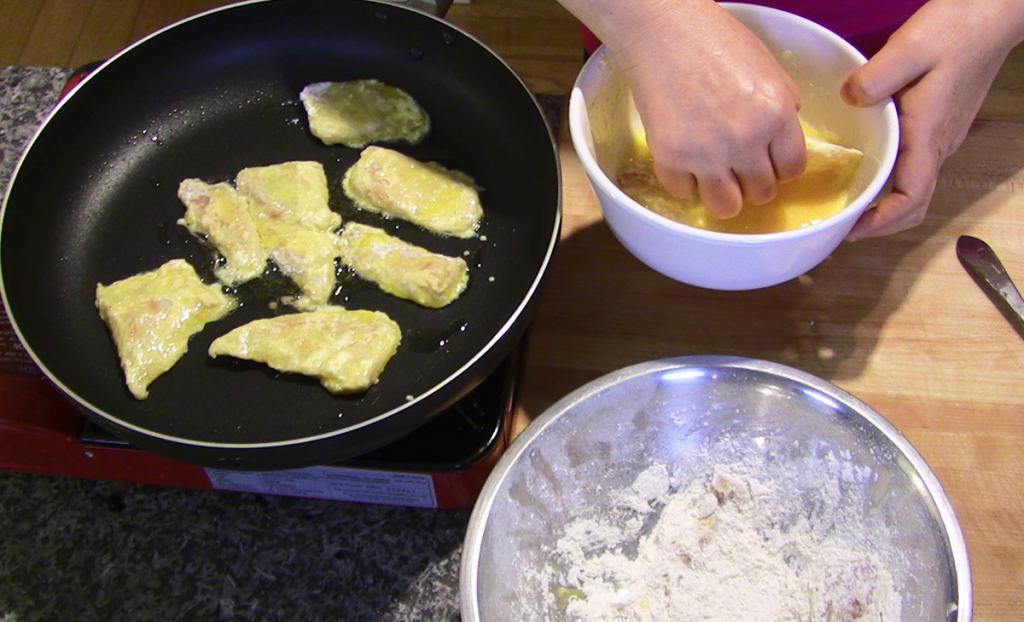 איך לבשל פולוק מטוגן בבלילה