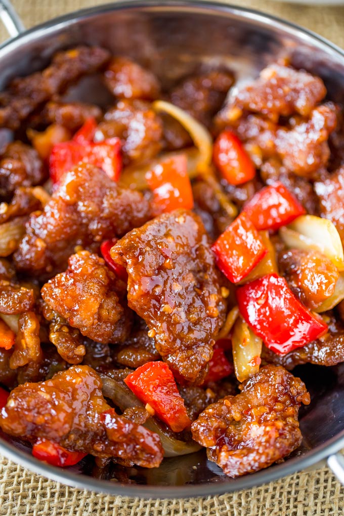 beef in sweet and sour sauce