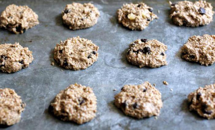 galletas de avena en la receta de yogur con foto