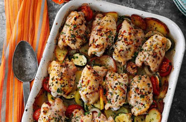 recipe for chicken thighs without bones in the oven
