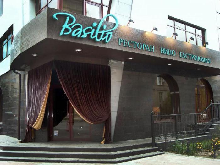 reštaurácia basilio čelyabinsk 