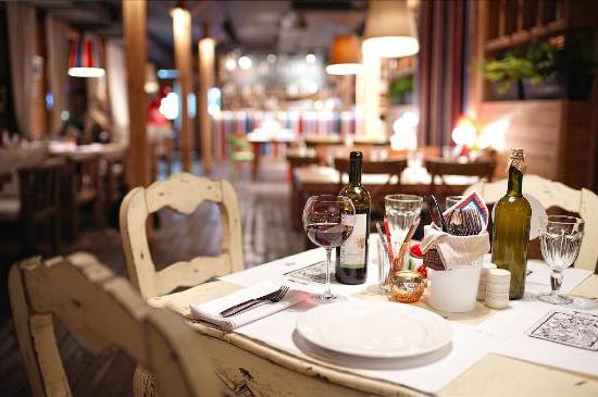 cafes and restaurants of St. Petersburg