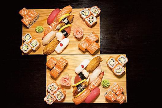 popularne bary sushi w centrum opisu Moskwy i cen zdjęć