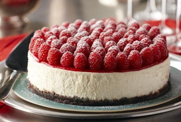 frambozen cheesecake 