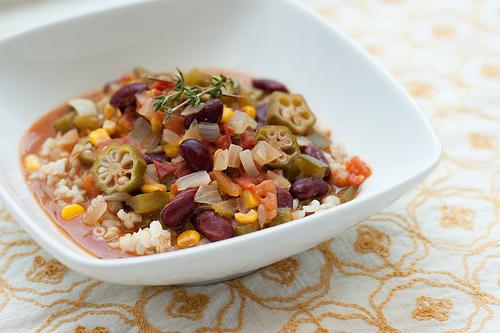 red bean stew with vegetables