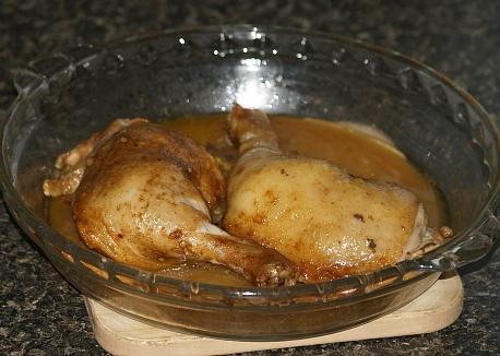 receta de pollo al microondas