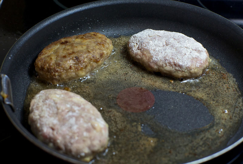cutlets with mushroom filling
