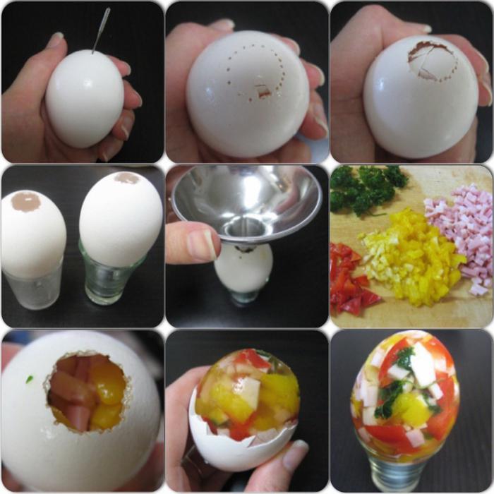 Jellied egg, foto