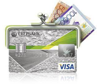 Sberbank Kartenarten und Servicekosten Foto