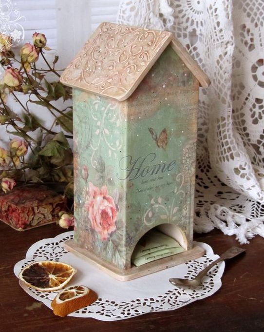 tea houses decoupage photo