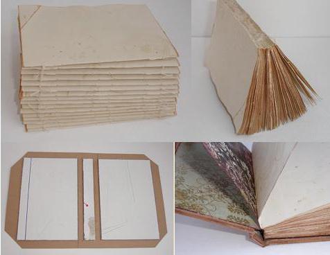 Как да си направим тетрадка от листове от тетрадка