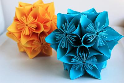 papir kusudama magisk bold